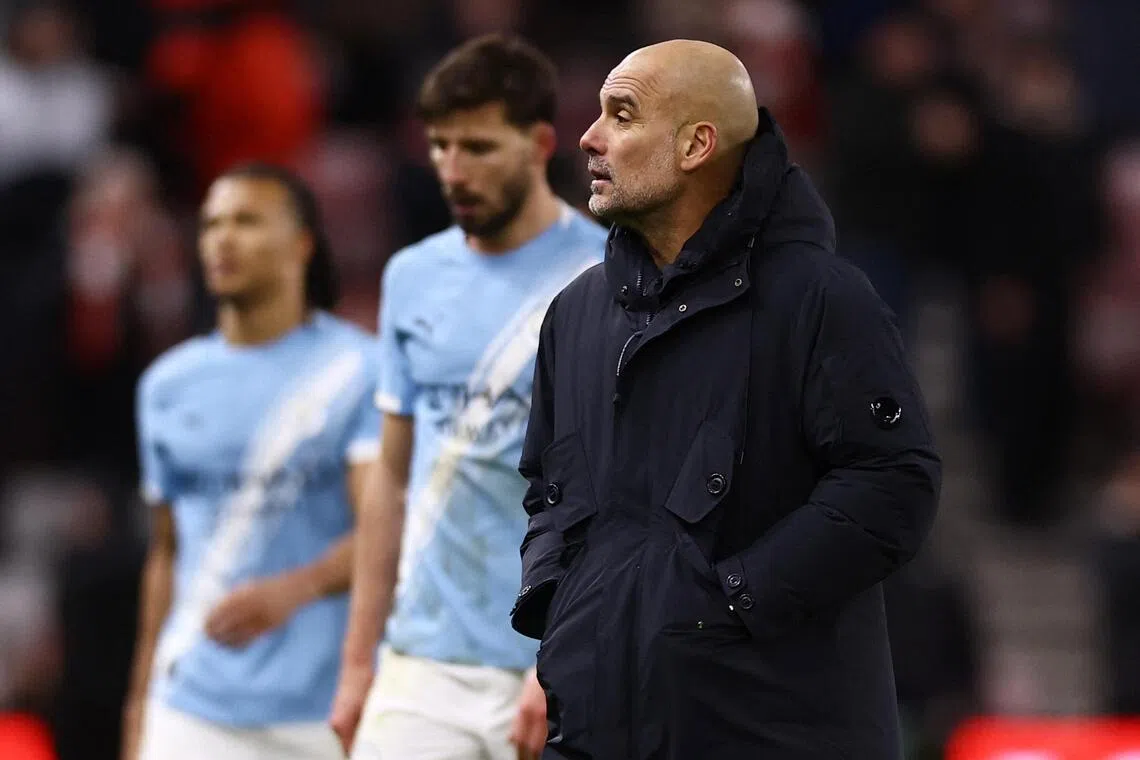 Manchester City manager Pep Guardiola's contract runs until the end of the 2026/27 season.