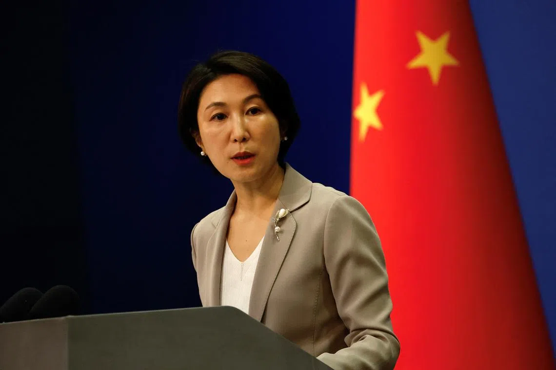 China's foreign ministry spokeswoman Mao Ning said the country is willing to "work with relevant countries to find out the truth".