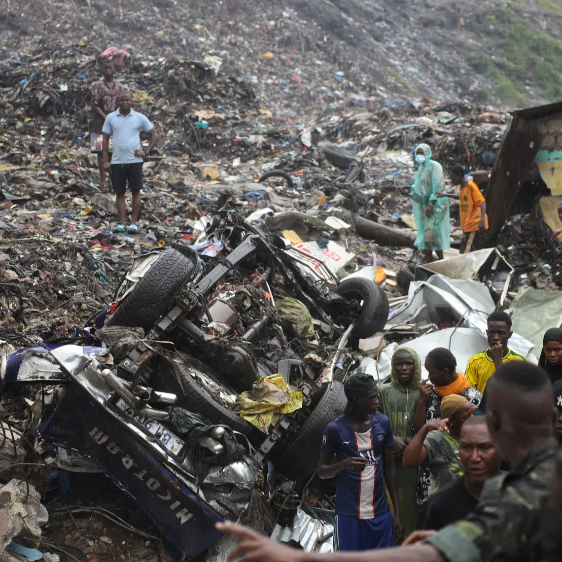 The incident occurred less than a week after the government announced plans to close the site and relocate the waste because of the threat it posed.