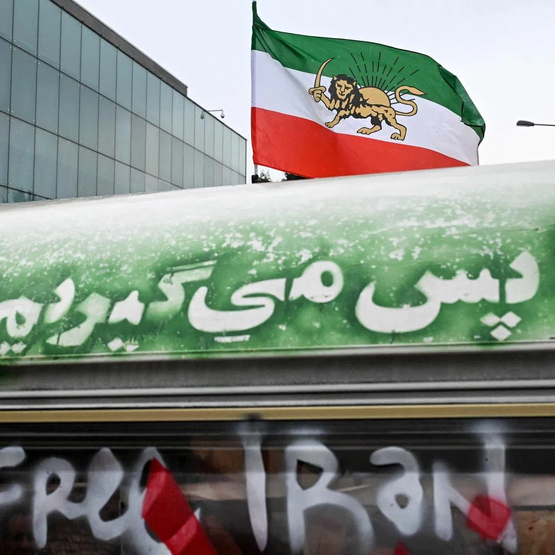 The videos, depicting protests in Iran, fill an information void caused by the country's internet restrictions. 