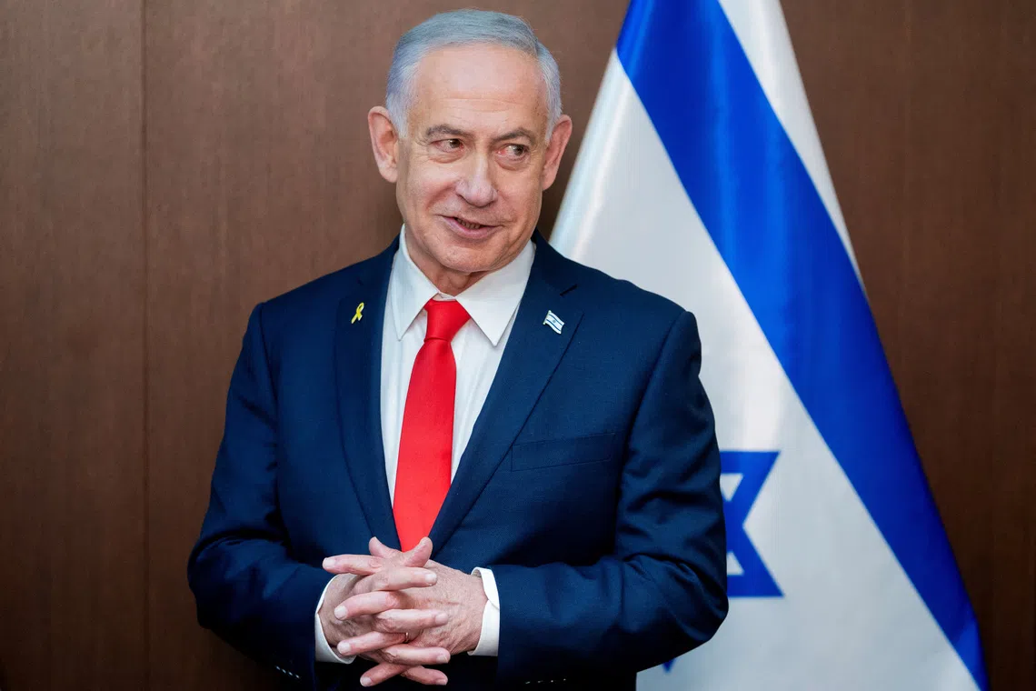 Israel's Prime Minister Benjamin Netanyahu hinted that he would be opposed to any role for Turkish security forces in the Gaza Strip.