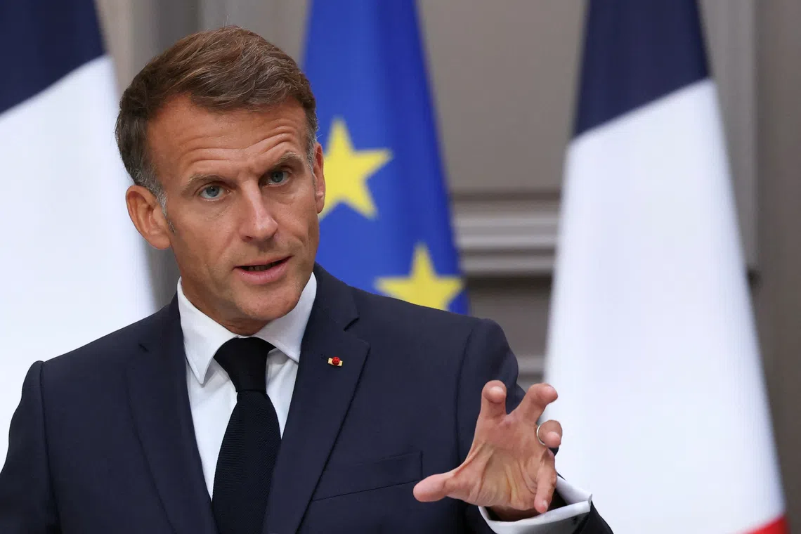 Macron says he discussed Ukraine-Russia energy truce ideas with Trump