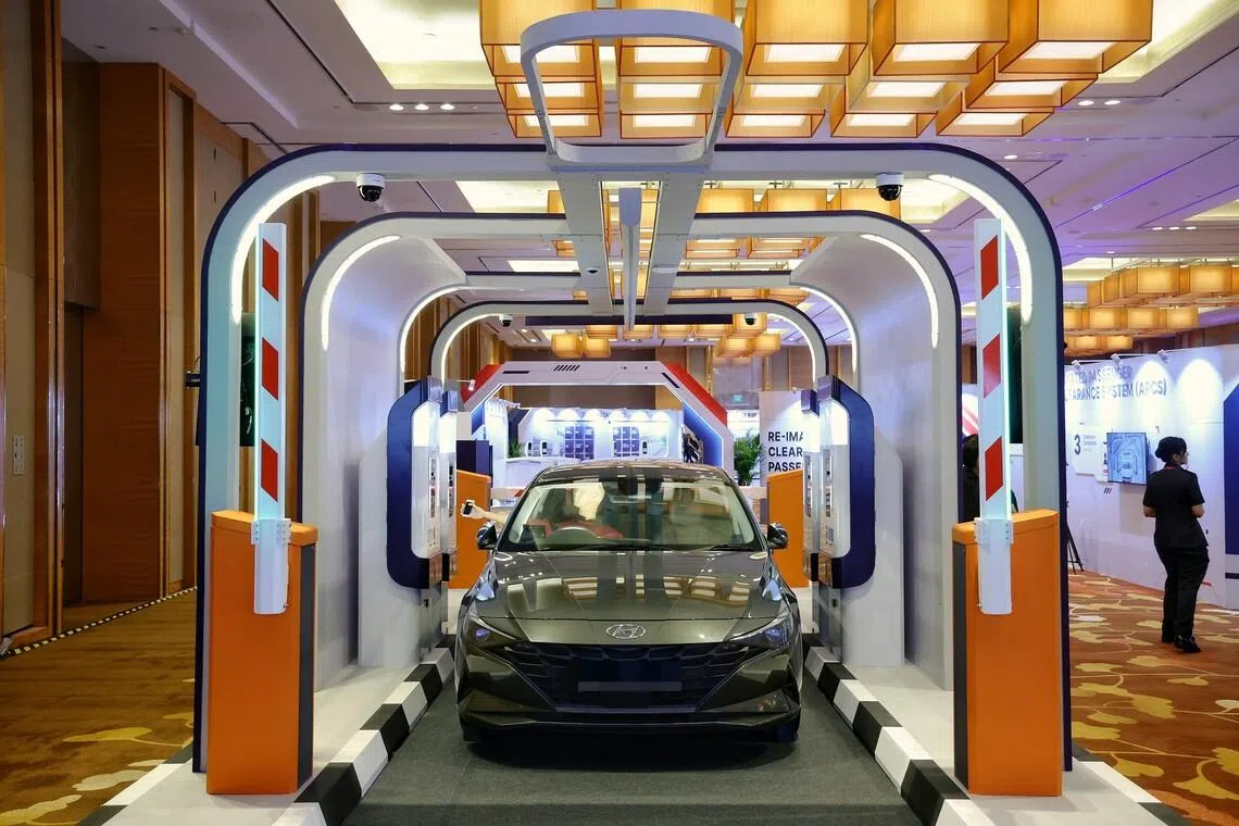 ICA’s Automated Passenger Clearance System will allow drivers and passengers travelling by cars, motorcycles, and cargo vehicles to perform automated self-immigration clearance.