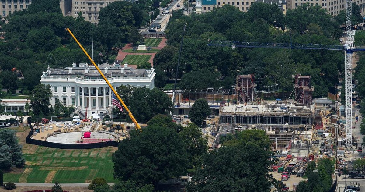 US court orders halt to Trump ballroom construction | The Straits Times