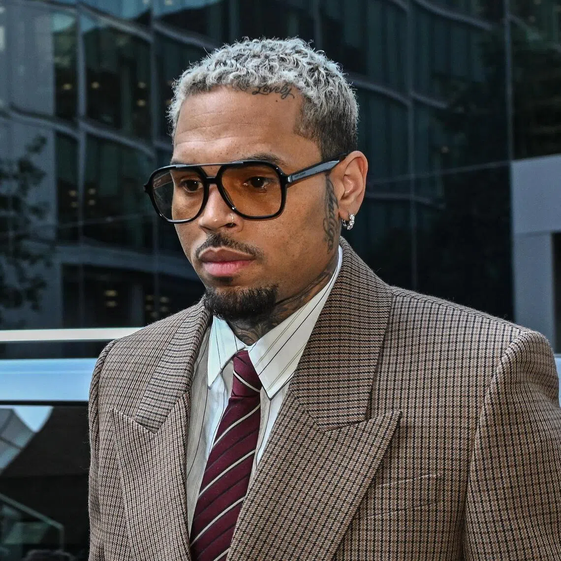 Singer Chris Brown testified that he did not personally call emergency responders out of fear of attracting outsized attention from the news media.