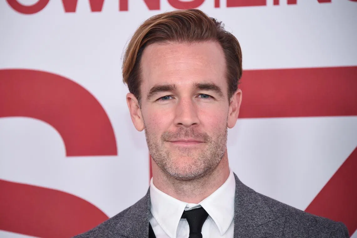James Van Der Beek said he is "in a good place and feeling strong".