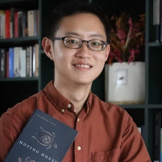 (Clockwise from top left) Lee Tzu Pheng, Yong Shu Hoong, Marylyn Tan, Theophilus Kwek, Aaron Maniam and Wahid Al Mamun have penned poetry about taxes and Christmas.