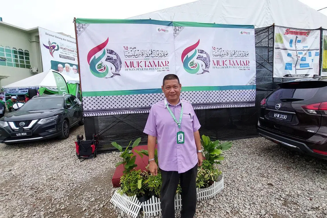 azmuktamar - PAS' DHPP deputy chief Lim Guan Seng at the party's national congress