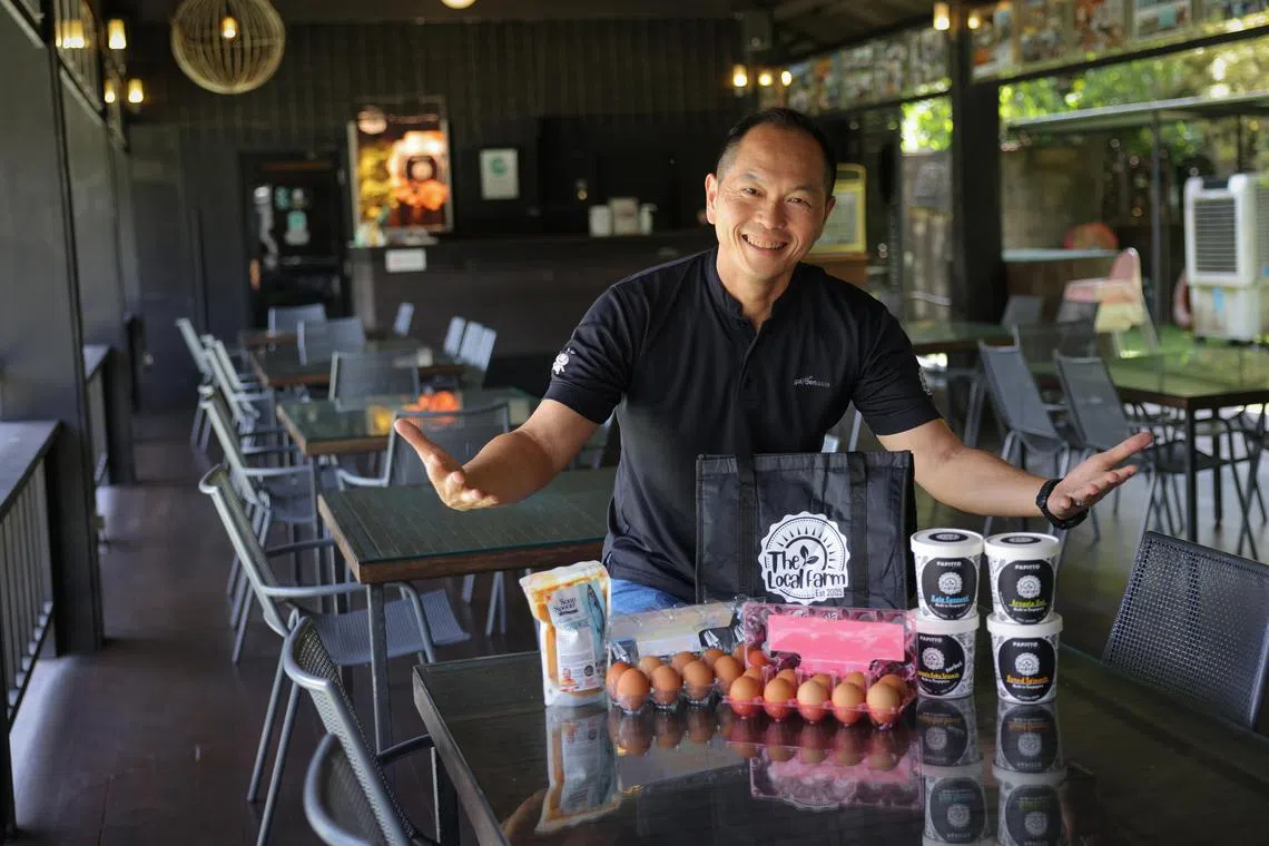 Former Kranji Countryside Association president and director of horticultural business Nyee Phoe Group said when it comes to farming, a primary industry of diminishing margins and rising costs and risks, reinvention is necessary.