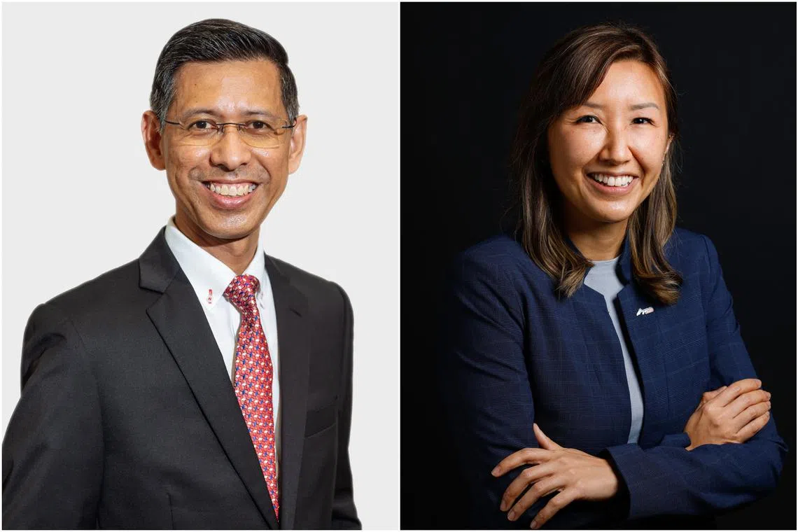 Mr Shahrin Abdol Salam (left) will take on the role of Singapore CEO from May 1. He will succeed current CEO Neo Su Yin.