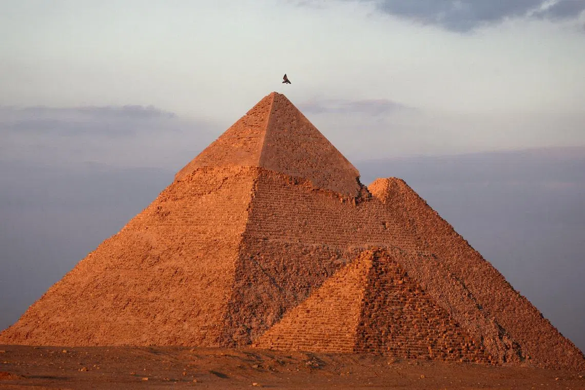 Egypt's Great Pyramid of Giza built with sophisticated quake resistance