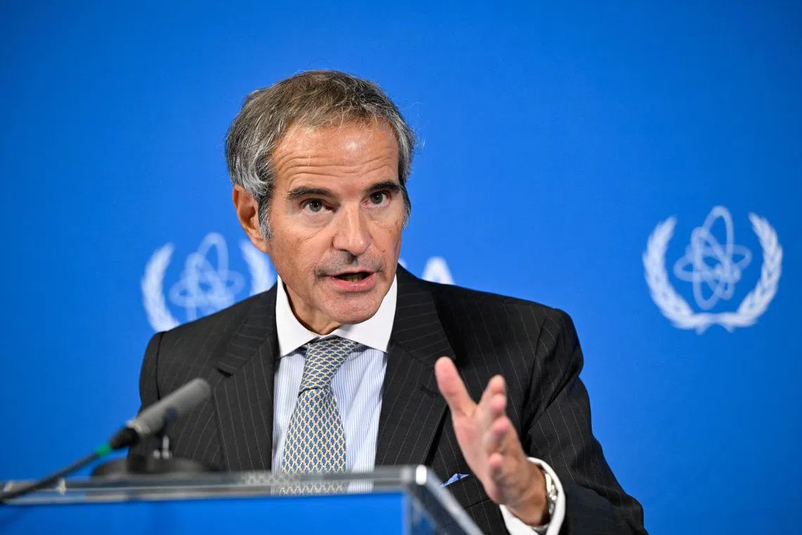 UN nuclear watchdog chief Rafael Grossi said he hoped the discussions would conclude within days.