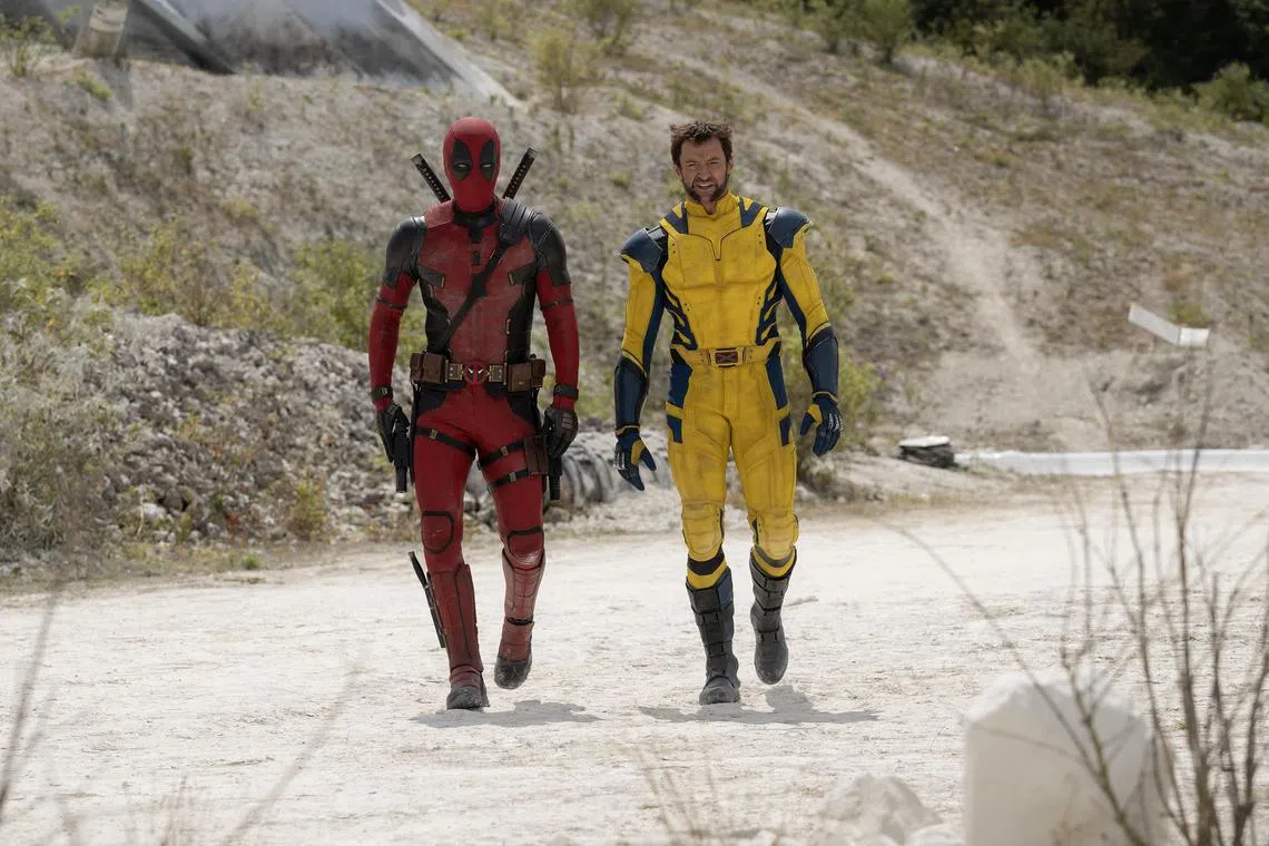 Deadpool & Wolverine stars Ryan Reynolds (left) and Hugh Jackman