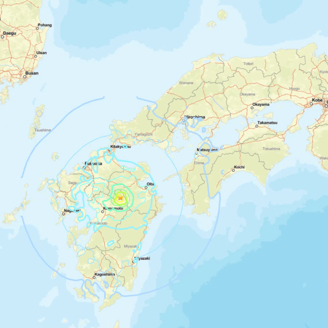 The temblor occurred shortly after 6pm local time on Nov 25.