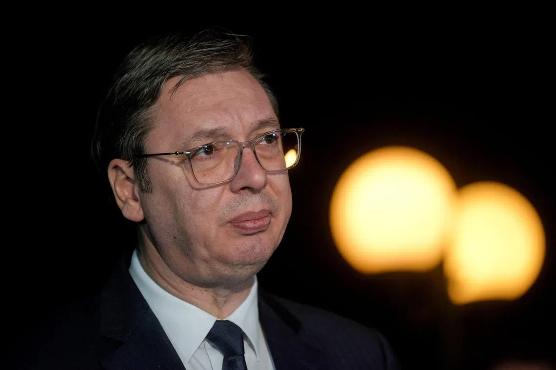 Serbian President Aleksandar Vucic will be replaced by his Defence Minister Milos Vucevic.