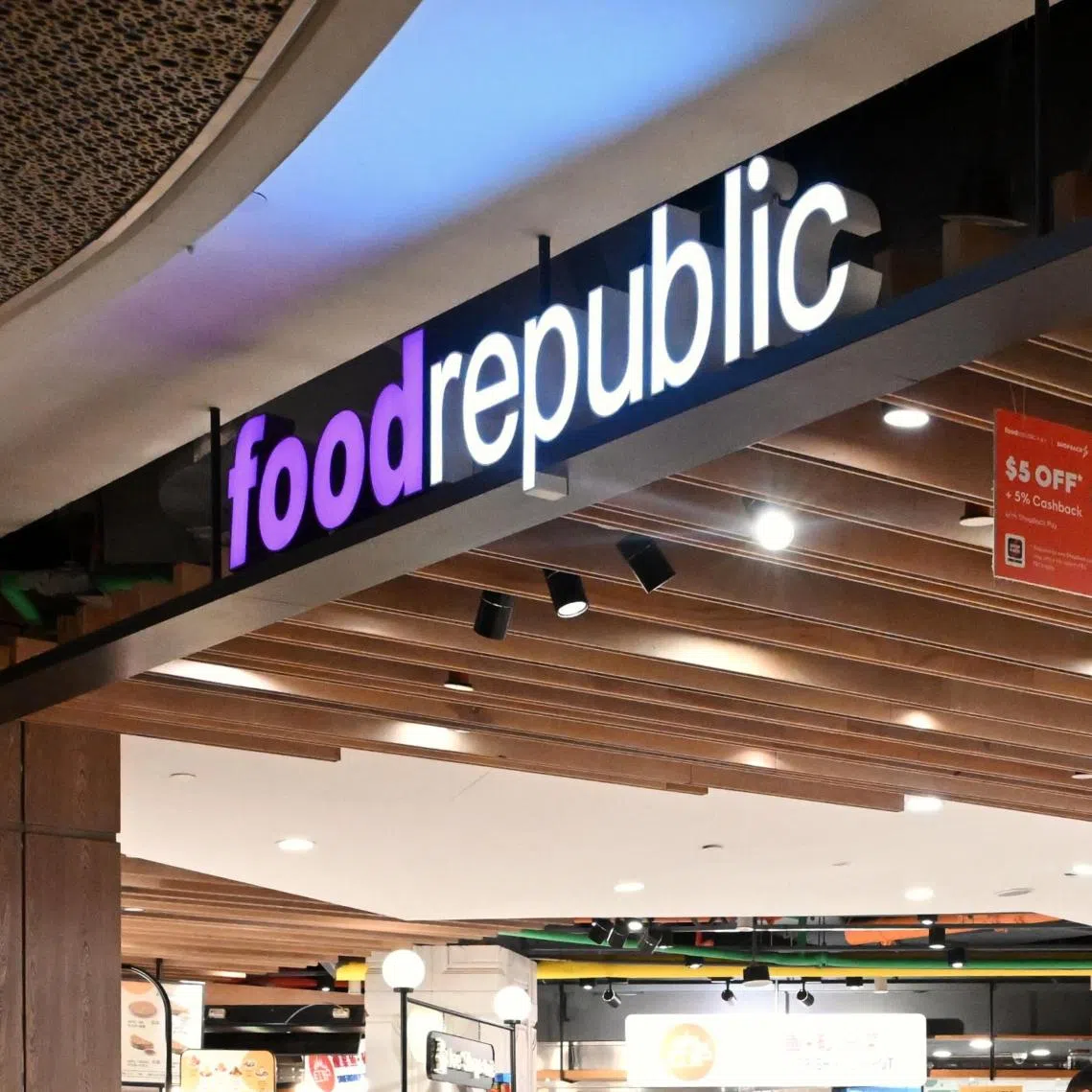 There are 14 Food Republic outlets in Singapore, according to its website.