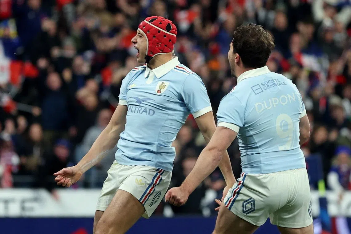 Louis Bielle-Biarrey comes of age as France rugby’s new lightning strike after Six Nations title