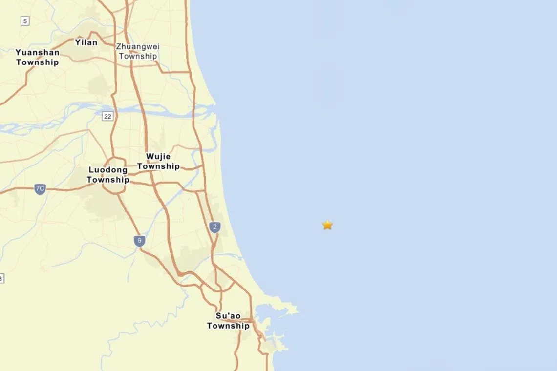 5.6-magnitude earthquake rattles Taiwan, no reports of damage