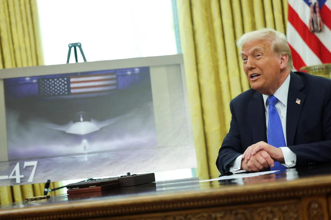 US President Donald Trump promises America’s first US$1 trillion (S$1.28 trillion) annual budget by 2026, a 12 per cent increase on current spending levels. 