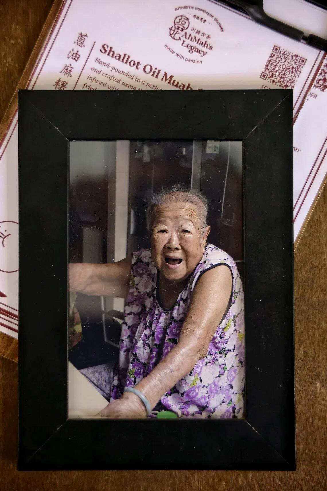 The Ah Ma behind the legacy - Ms Shiny Phua’s grandmother, Madam Goh Ngin Keng, who died at age 93 in 2019.