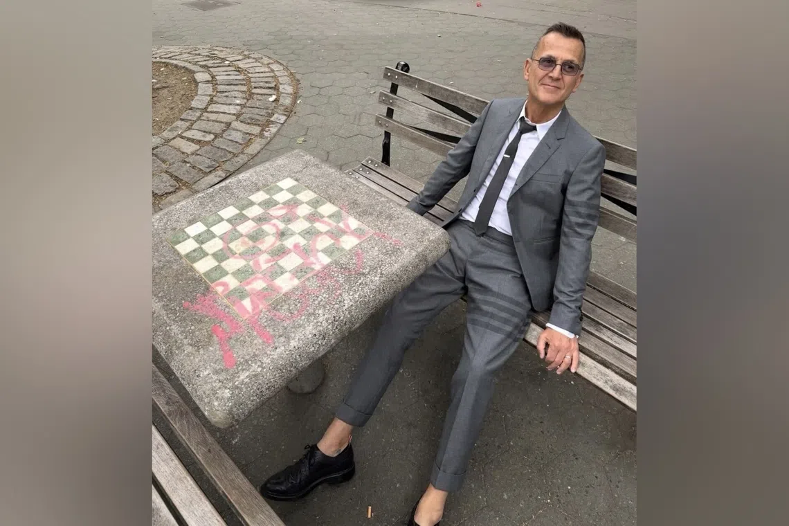 Steven Kolb, CEO of the Council of Fashion Designers of America, was seen physically restraining PETA protesters on a runway.