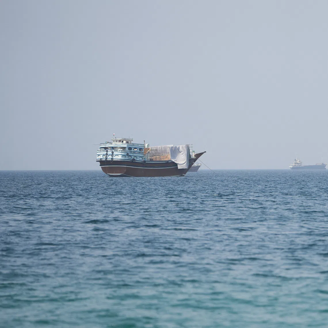 Iran said on Aug 8 that reopening the Strait of Hormuz depended on Washington accepting Iran’s conditions.