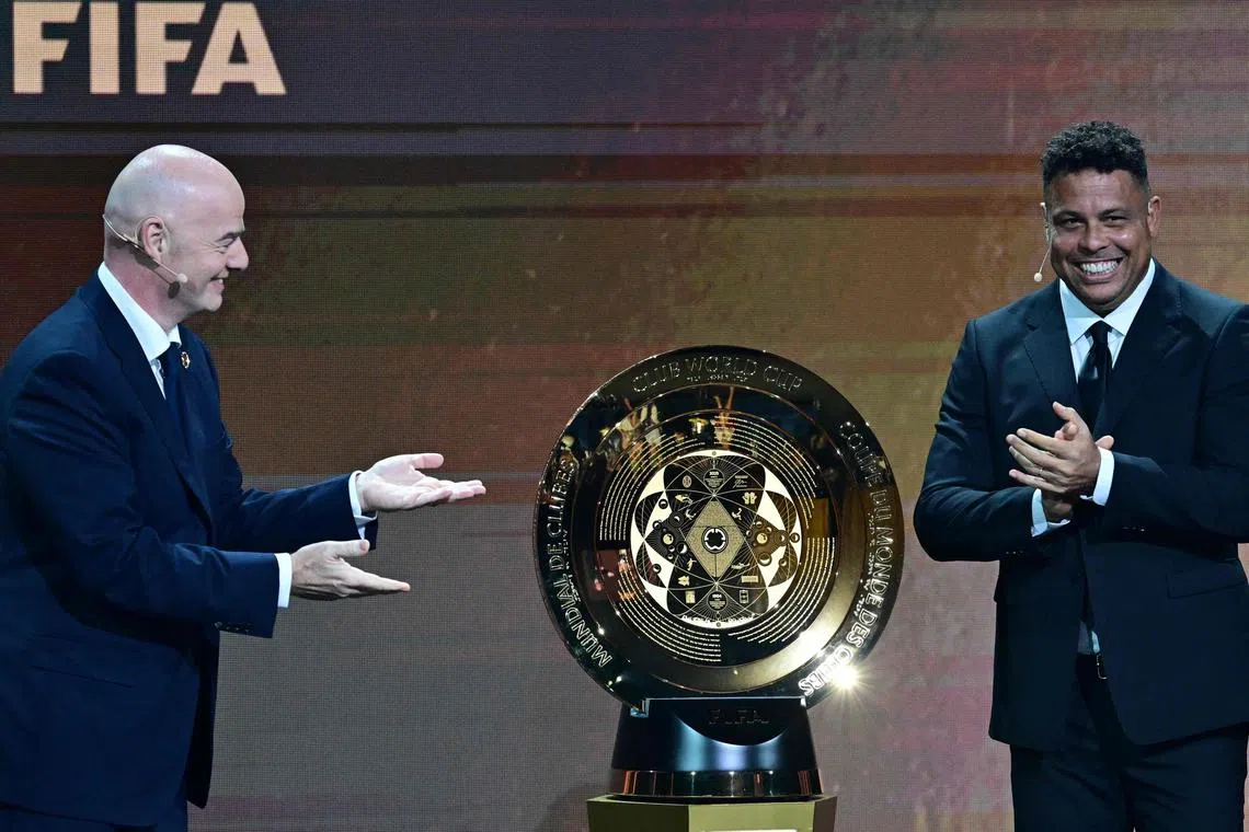 Fifa's Club World Cup tournament will  feature 12 teams from Europe, six from South America and four each from Asia, Africa and North and Central America.
