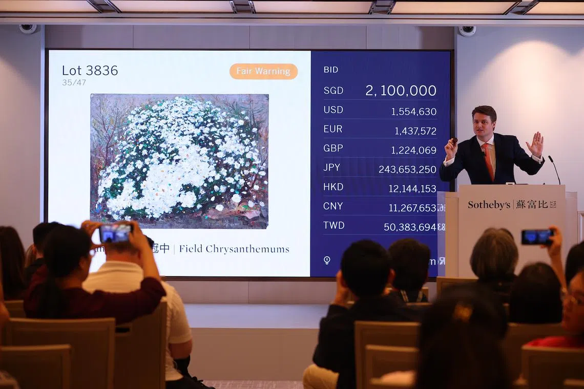 Modern & Contemporary Art auction by Sotheby’s 