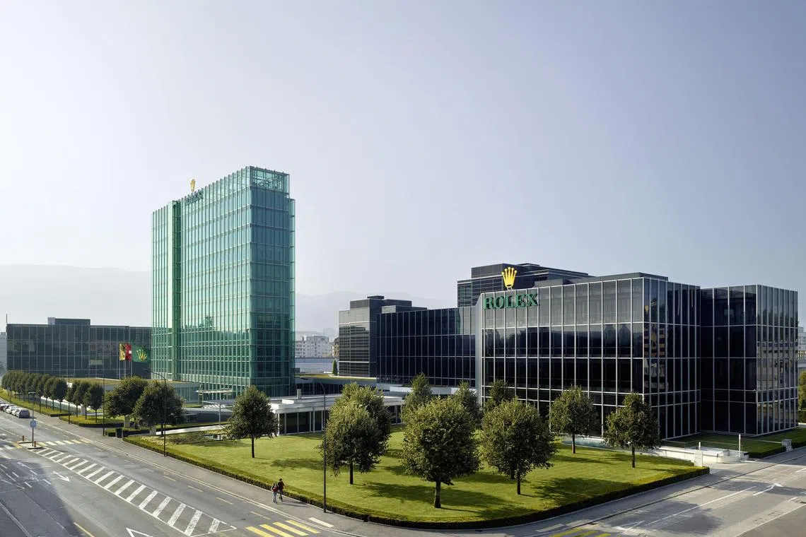 The Rolex Acacias headquarters in Geneva
