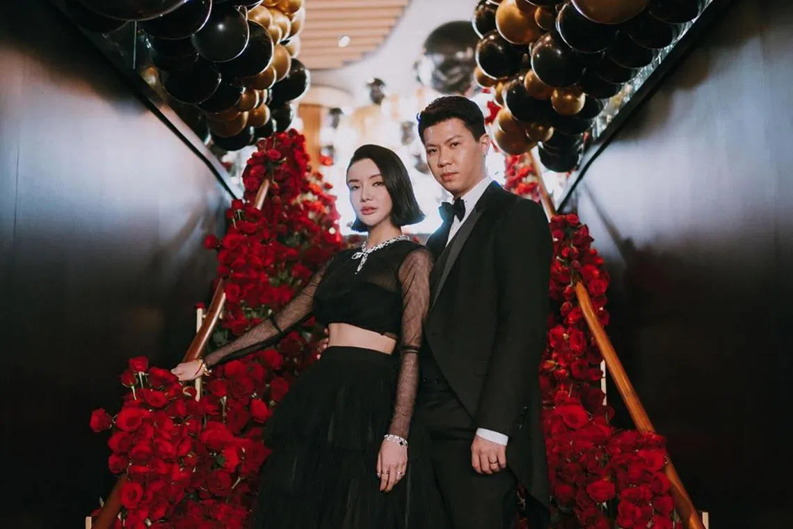 Socialite Kim Lim said she separated from her husband Leslie Leow after just two months.