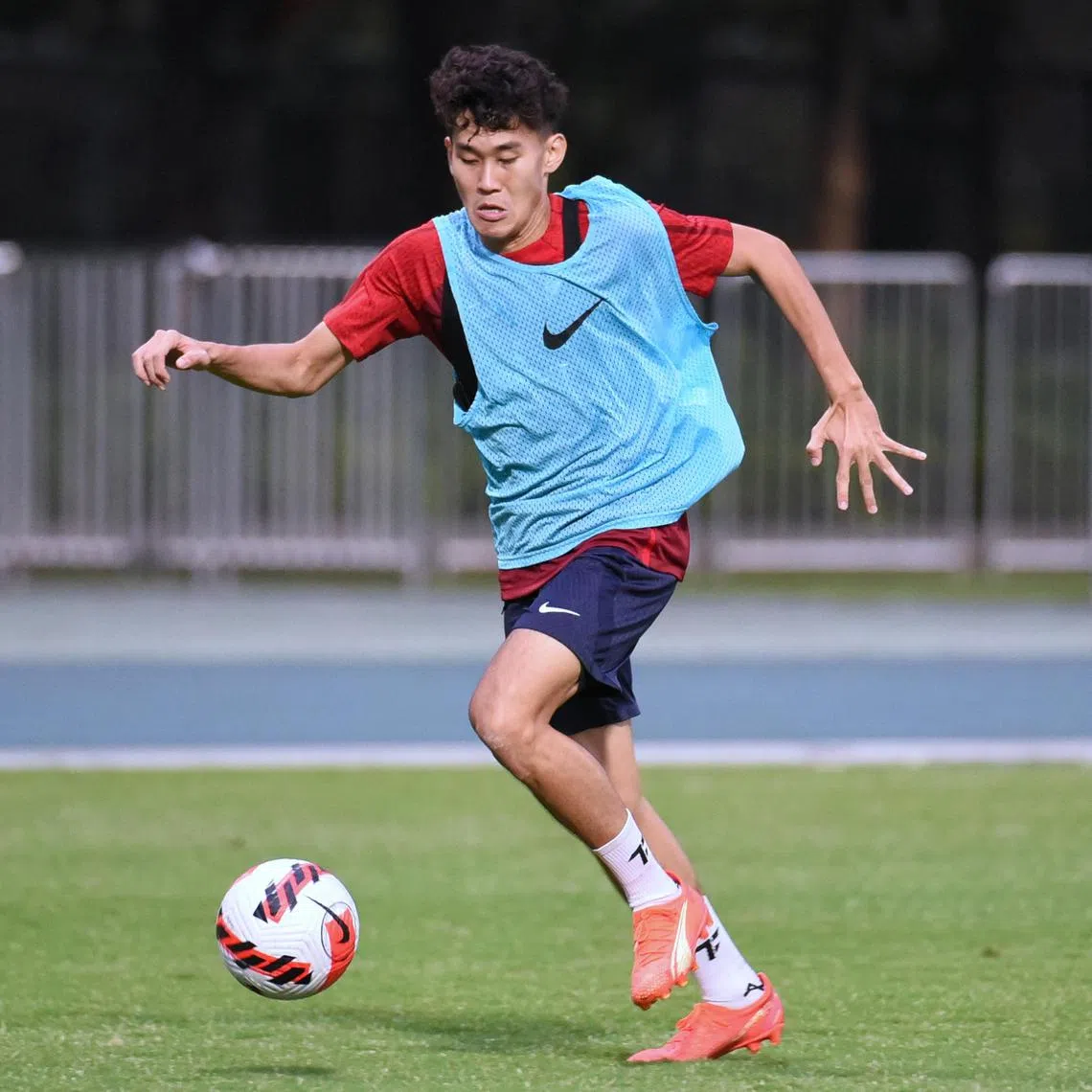 Balestier Khalsa winger Daniel Goh is one of five footballers who could receive his first cap against Hong Kong or Macau.