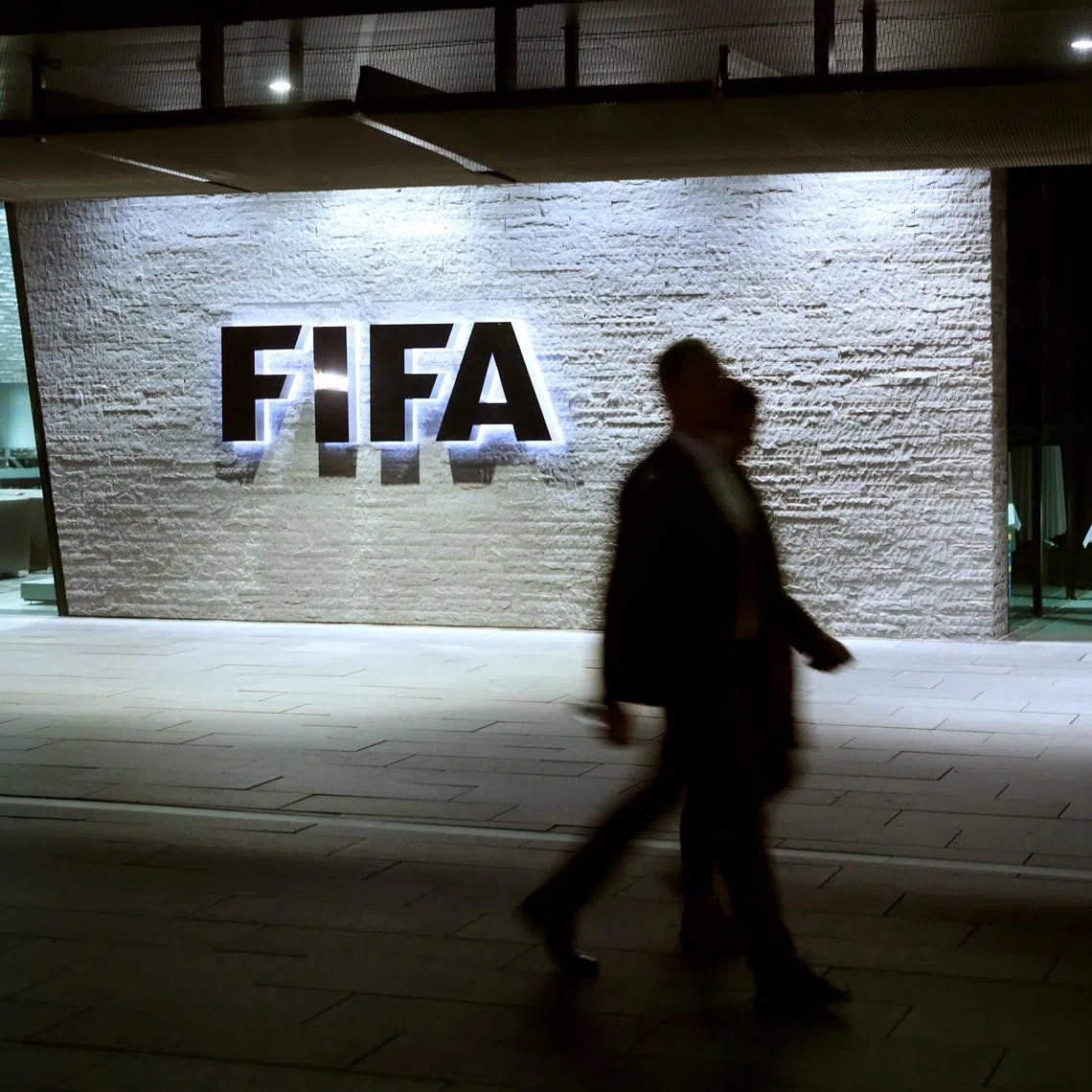 FIFA's logo is seen at its headquarters in Zurich, Switzerland September 30, 2020. REUTERS/Arnd Wiegmann