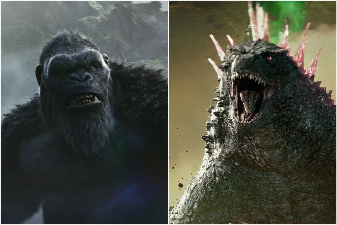 Kong and Godzilla set their differences aside in the movie, teaming up to save their species and humans in the latest MonsterVerse instalment.