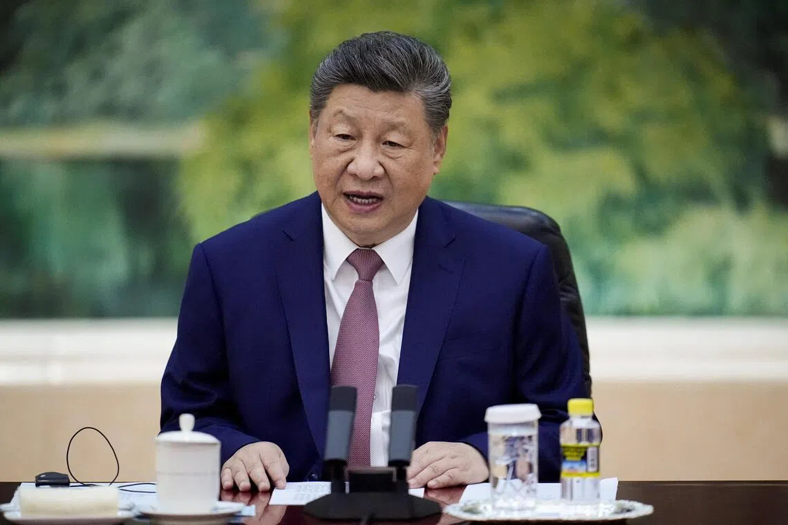 Mr Xi has held at least five high-profile tête-à-têtes, despite the lack of any formal gathering in China’s capital this week. 