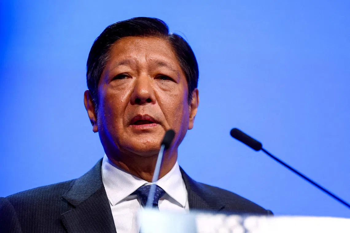 The Philippines’ proximity to Taiwan puts it in China’s area of interest, Mr Marcos said in a speech to troops at a military camp in Isabela province.
