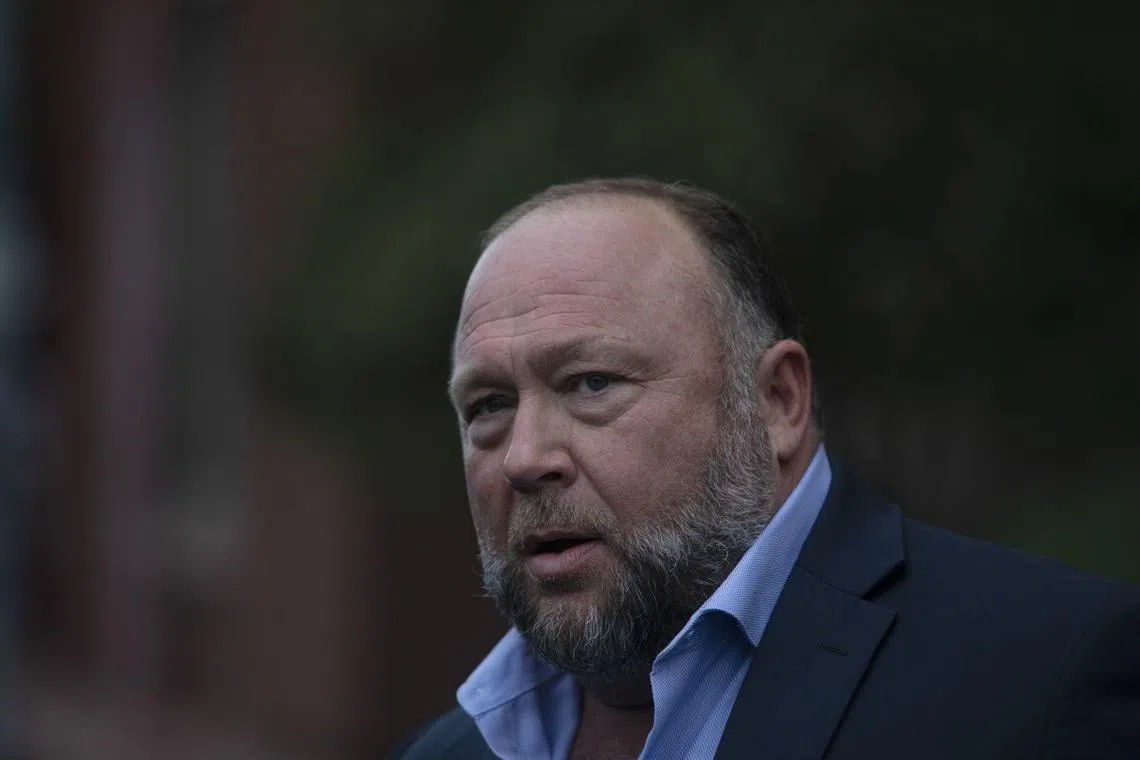 A Connecticut jury has ordered Alex Jones to pay US$965 million (S$1.37 billion) in damages to several families for his egregious cruelty.