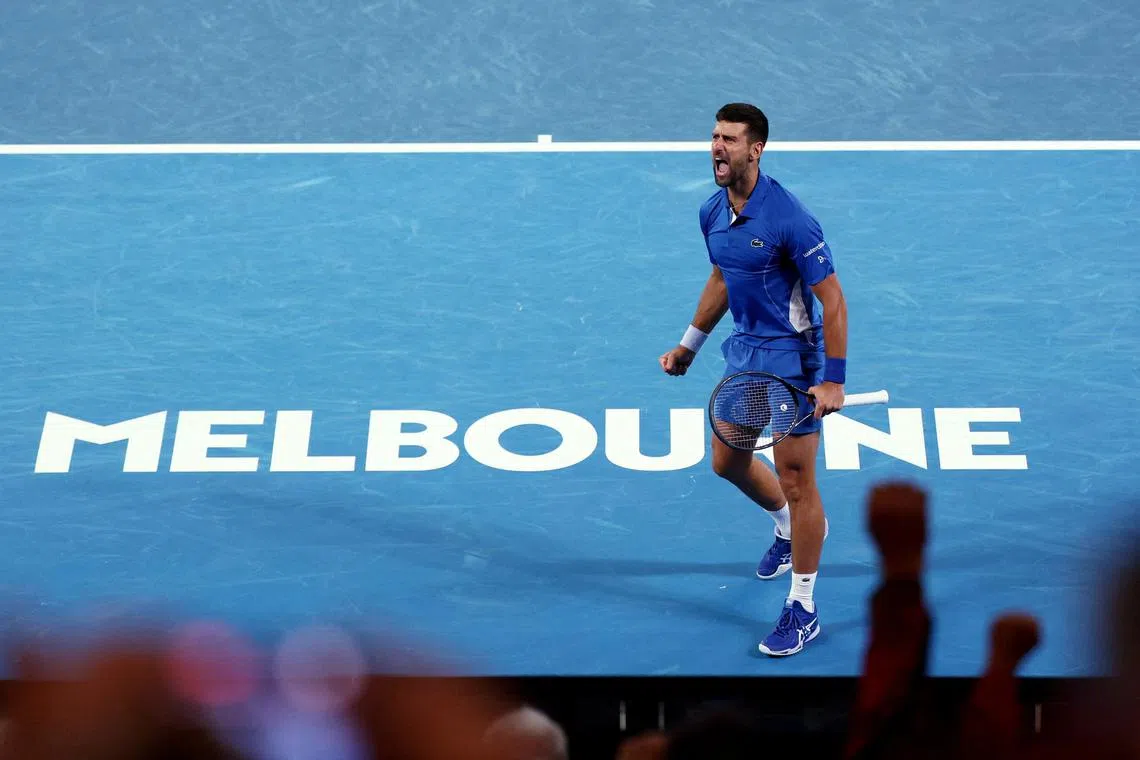 Novak Djokovic is aiming to win an 11th Australian Open title and his 25th Grand Slam title.