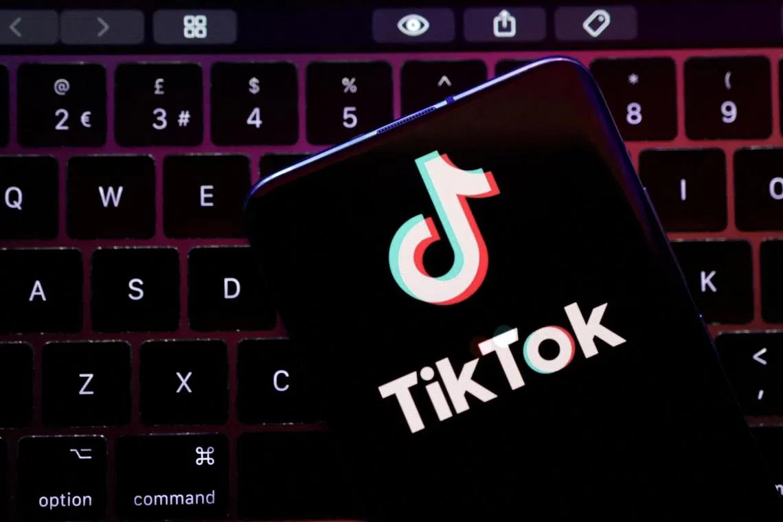 FILE PHOTO: TikTok app logo is seen in this illustration taken, August 22, 2022. REUTERS/Dado Ruvic/Illustration/File Photo