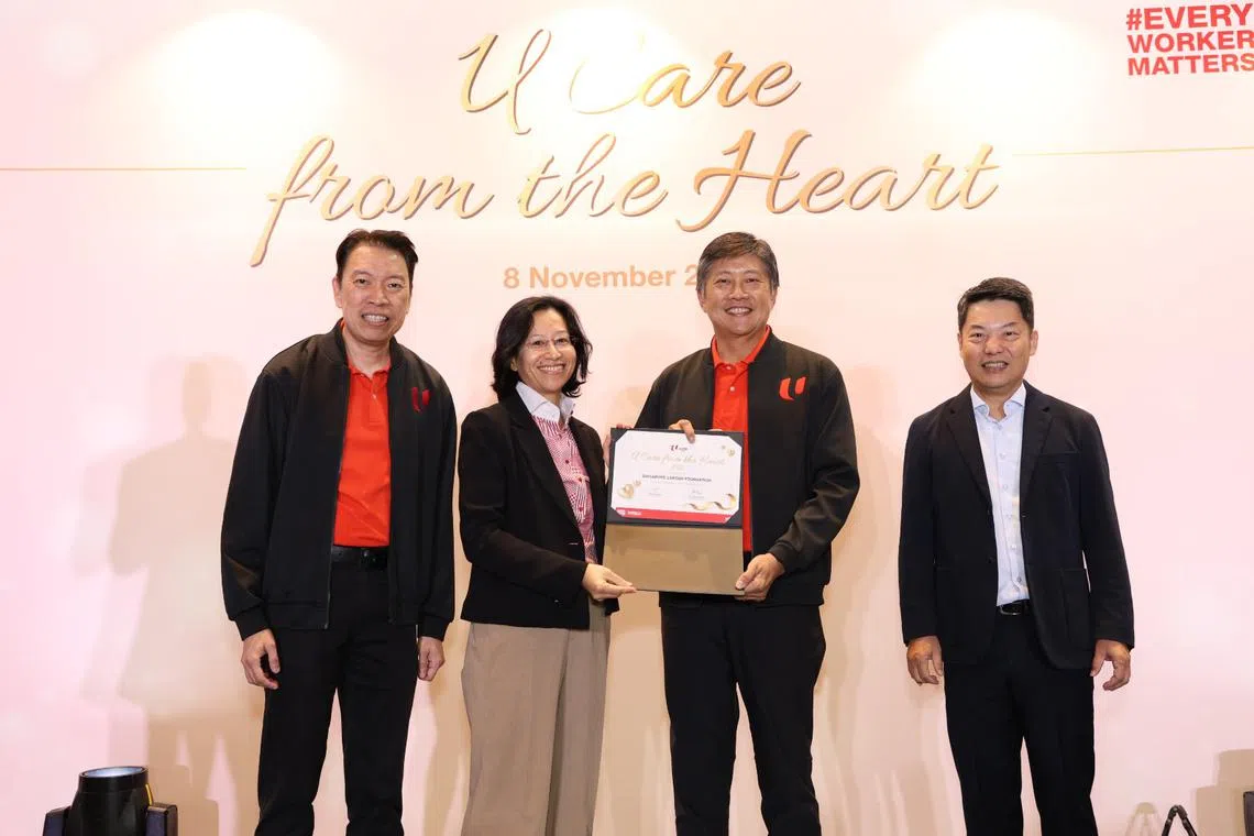 Singapore Labour Foundation, one of the fund's long-standing donors, and NTUC Social Enterprises have contributed $4.2 million between them in 2023.