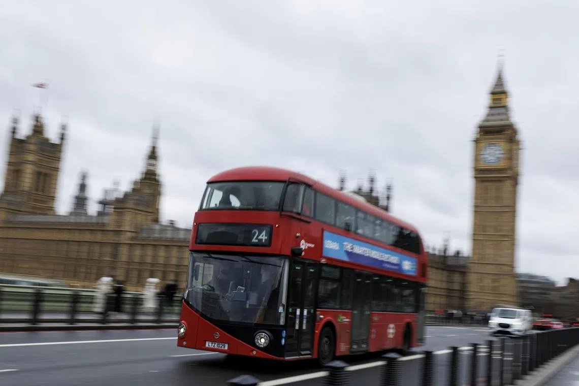 The 14-year-old victim was stabbed on one of London's well-known red double-decker buses and died at the scene.