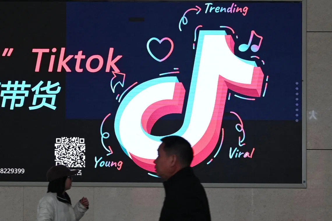 Chinese-owned TikTok is currently fighting a new US law that would force parent company ByteDance to divest TikTok’s US assets by Jan 19 or face a ban.