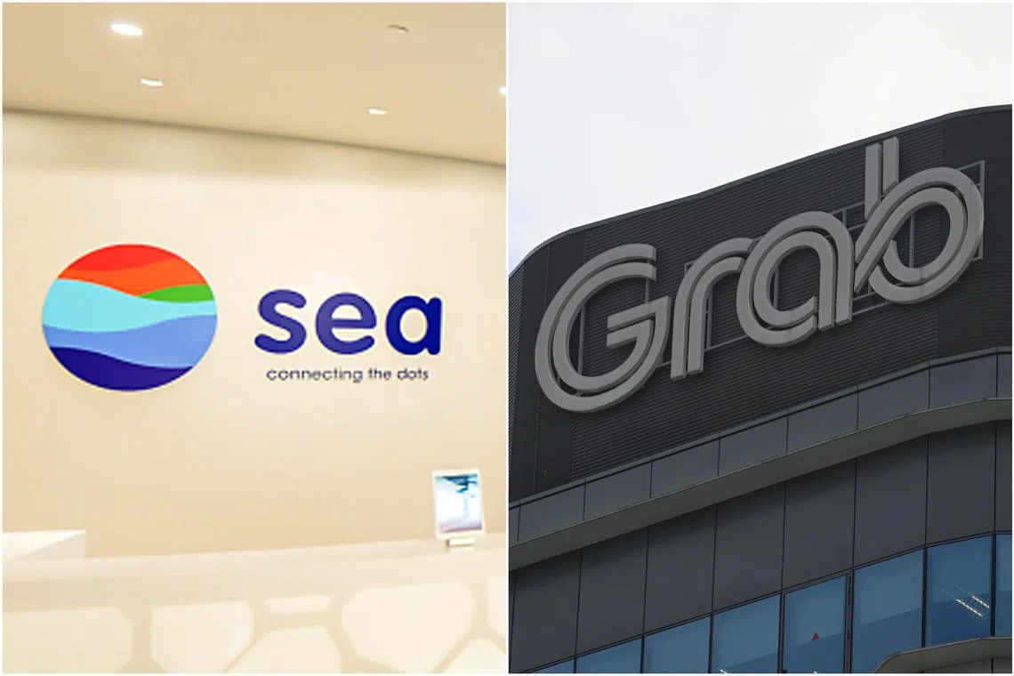 Sea Ltd shares have plunged 78 per cent this year while ride-hailing firm Grab Holdings has more than halved. 
