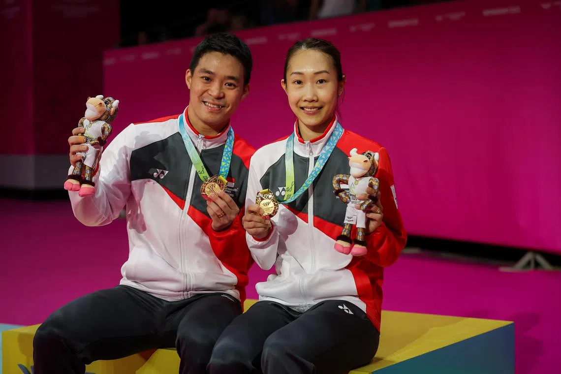 Commonwealth Games mixed doubles champions Terry Hee and Jessica Tan will be featuring at theKFF Singapore Badminton Open.