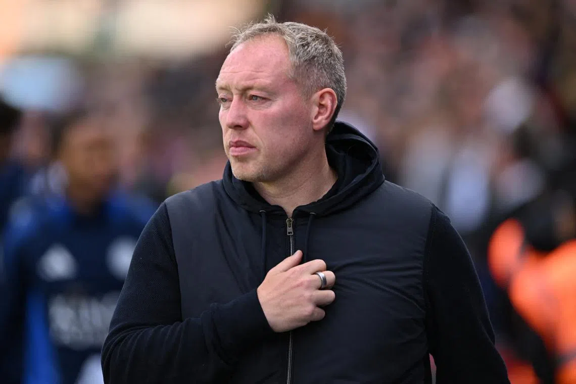 Leicester City manager Steve Cooper won just two of his 12 Premier League games in charge to leave Leicester perilously poised above the drop zone.