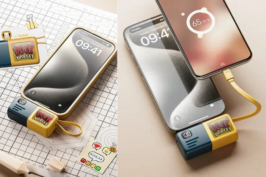 Kuulaa 5000mAh Shaking Capsule Power Bank