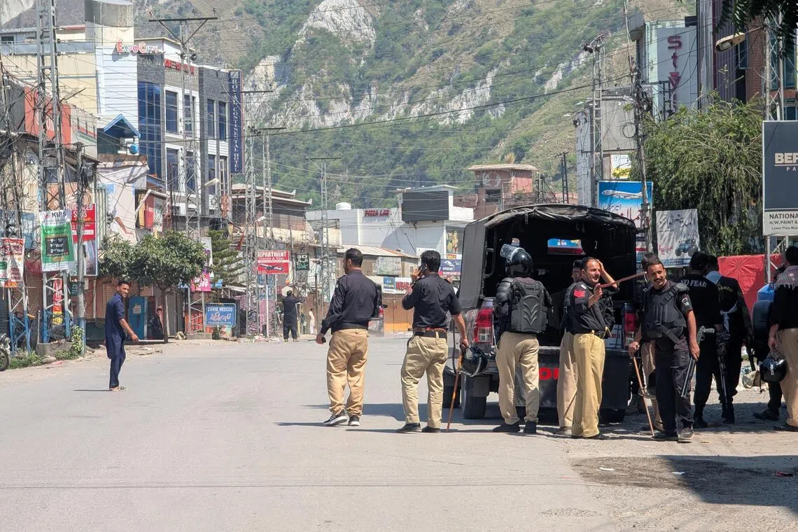 Protesters clash with police in Pakistani Kashmir as strike shutters cities