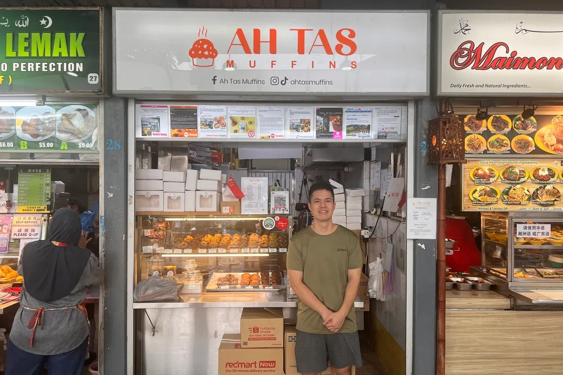 Ah Tas Muffins owner David Lim said his operational costs have increased recently because of the conflict in the Middle East.