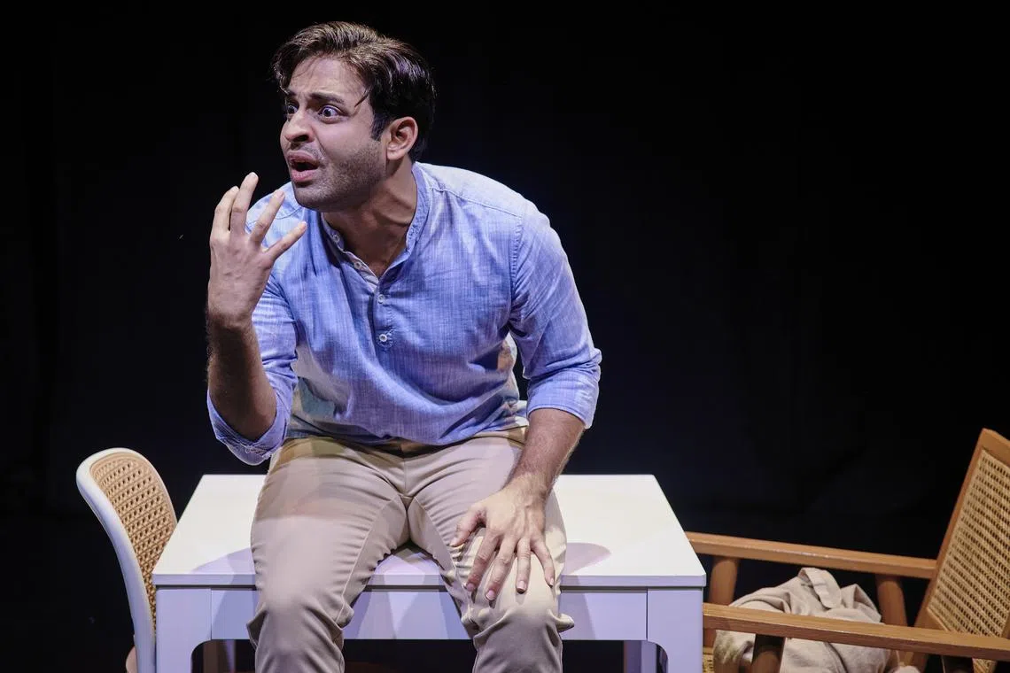 Shrey Bhargava toggles among three roles in Eclipse. 