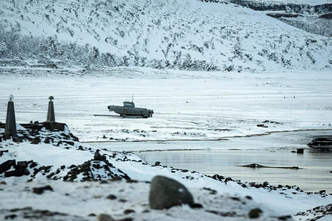 The US military maintains a permanent presence at the Pituffik Space Base in Greenland's north-west.