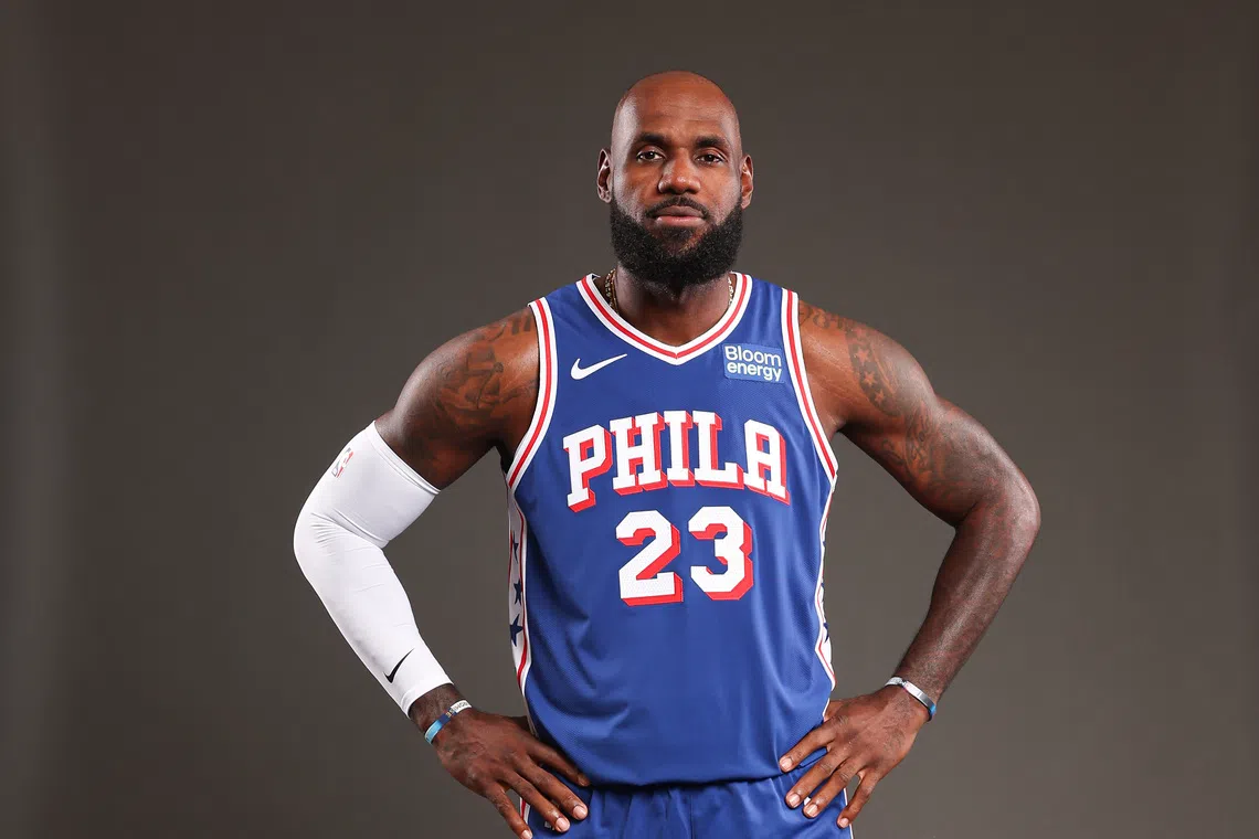 Lebron James will begin a record-extending 24th season with a team he is convinced can lift the NBA trophy